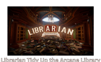 Librarian Tidy Up the Arcane Library