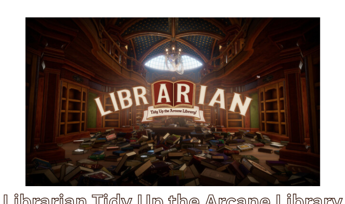 Librarian Tidy Up the Arcane Library