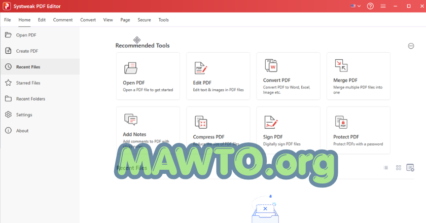 Systweak PDF Editor Free
