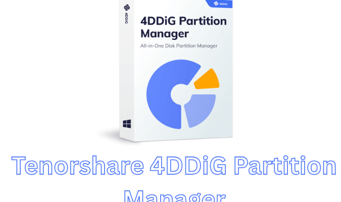 Tenorshare 4DDiG Partition Manager
