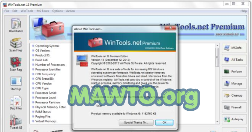 WinTools Download Free