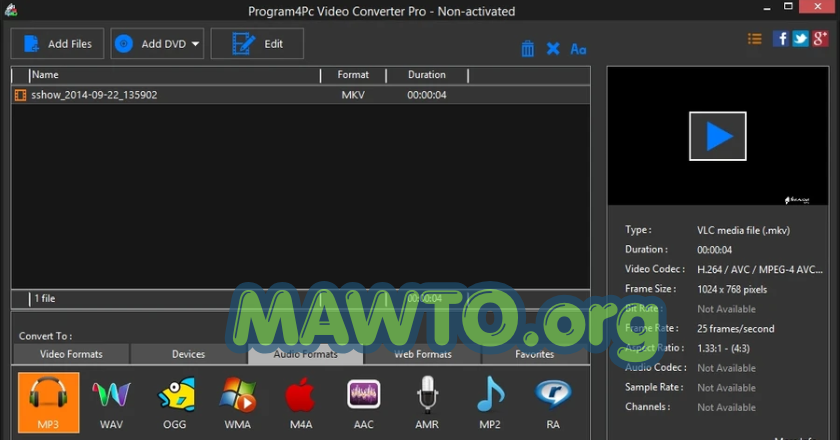 Program4PC Video Converter Pro Free Download